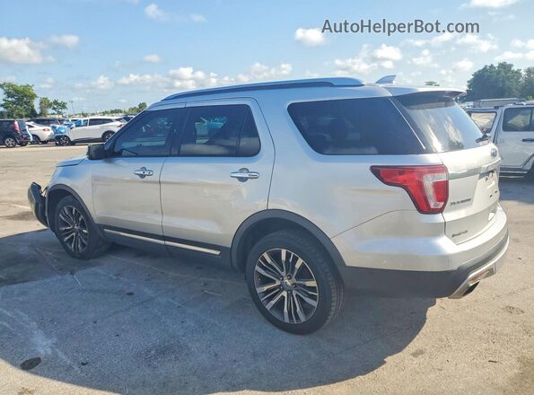 1FM5K8HT3GGC01823 2016 FORD EXPLORER Серебряный Задняя левая четверть