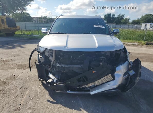1FM5K8HT3GGC01823 2016 FORD EXPLORER Серебряный Вид спереди
