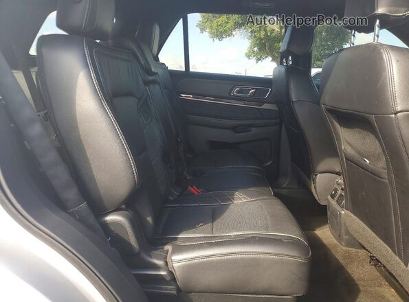 1FM5K8HT3GGC01823 2016 FORD EXPLORER Серебряный Вид задней части салона
