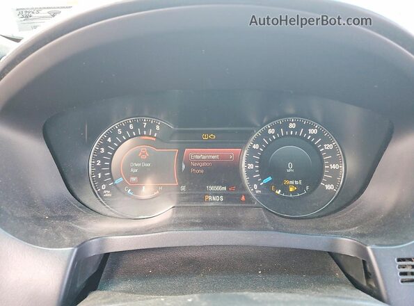 1FM5K8HT3GGD34033 2016 FORD EXPLORER Silver Instrument cluster view