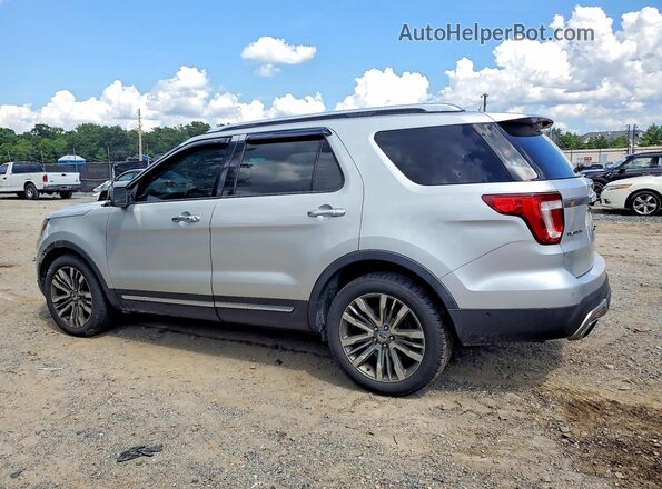 1FM5K8HT3GGD34033 2016 FORD EXPLORER Silver Rear left
