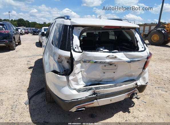 1FM5K8HT3HGB07653 2017 FORD EXPLORER White Widok z przodu