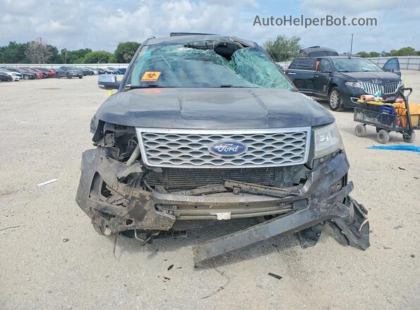 1FM5K8HT3HGD21011 2017 FORD EXPLORER Серый Вид спереди