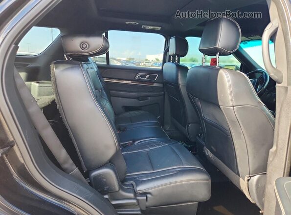 1FM5K8HT4GGB78178 2016 FORD EXPLORER Black Շարժիչի բաժամունքի տեսք