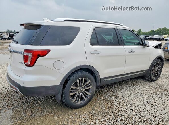 1FM5K8HT4GGC38640 2016 FORD EXPLORER White Задня права чверть