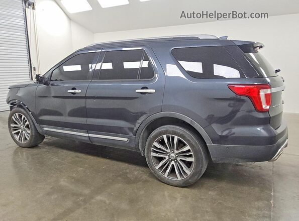 1FM5K8HT4HGA61895 2017 FORD EXPLORER Gray Trasero izquierdo
