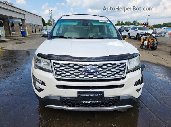 1FM5K8HT4HGC01718 2017 FORD EXPLORER Белый Вид спереди