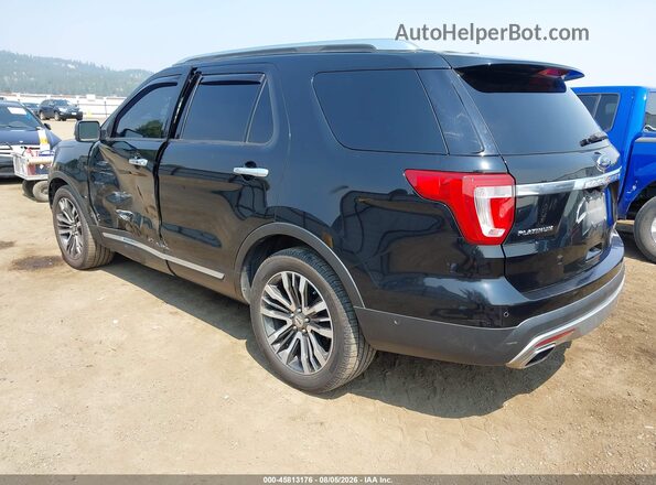 1FM5K8HT4HGC59831 2017 FORD EXPLORER Black Tył lewy