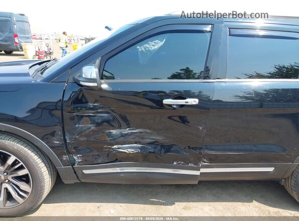 1FM5K8HT4HGC59831 2017 FORD EXPLORER Black Widok z przodu