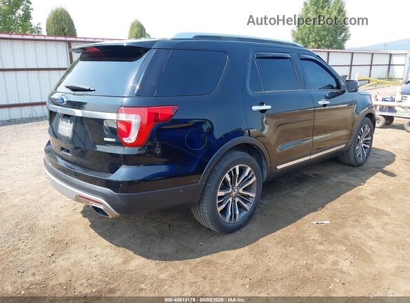 1FM5K8HT4HGC59831 2017 FORD EXPLORER Black Tył prawy