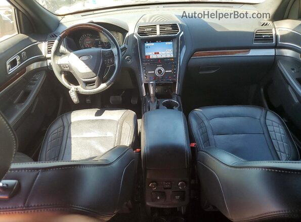 1FM5K8HT4JGA04330 2018 FORD EXPLORER Red Առջևի վահանակի տեսք
