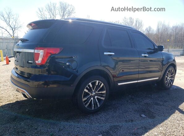 1FM5K8HT5GGC65247 2016 FORD EXPLORER Черный Задняя правая четверть