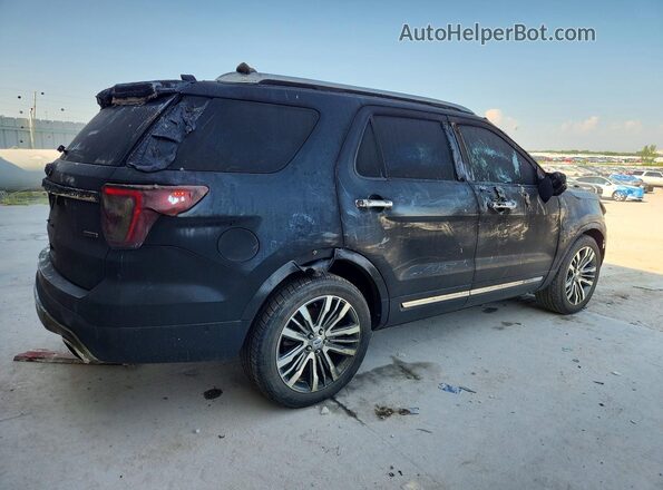 1FM5K8HT5HGA22815 2017 FORD EXPLORER Black Trasero derecho