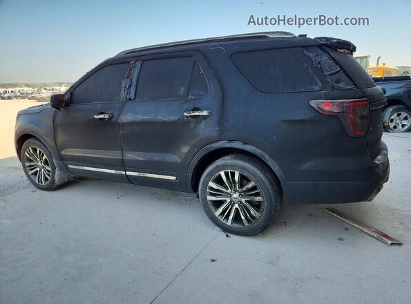 1FM5K8HT5HGA22815 2017 FORD EXPLORER Black Trasero izquierdo