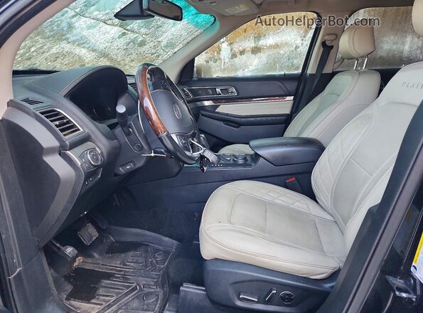 1FM5K8HT5HGA22815 2017 FORD EXPLORER Black Vista interior delantera