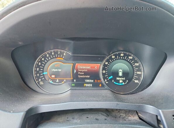 1FM5K8HT5HGA22815 2017 FORD EXPLORER Black Vista del cuadro de instrumentos
