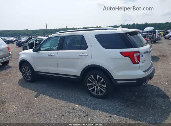 1FM5K8HT5JGB63485 2018 FORD EXPLORER White Панорамний вид салону 360°