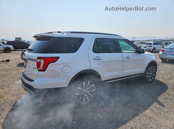 1FM5K8HT6GGA72895 2016 FORD EXPLORER White Rear right