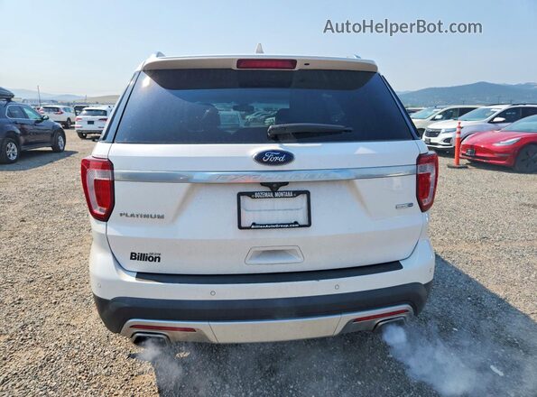 1FM5K8HT6GGA72895 2016 FORD EXPLORER White Rear view