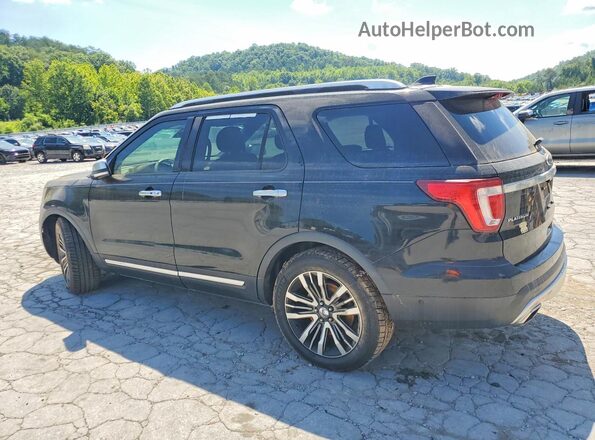 1FM5K8HT6HGC52217 2017 FORD EXPLORER Black Rear left