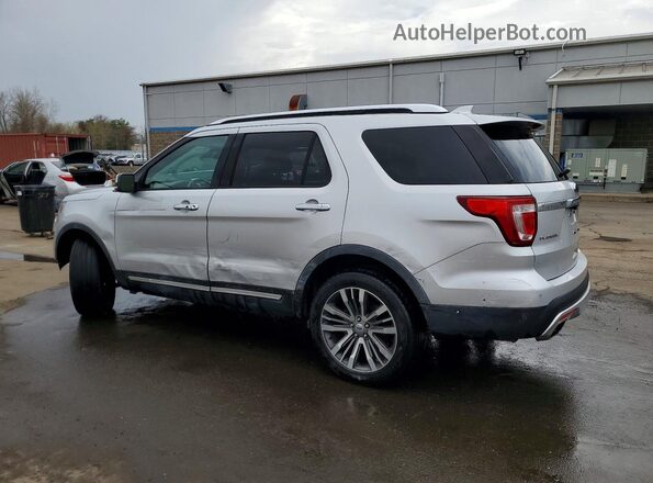 1FM5K8HT6HGD17423 2017 FORD EXPLORER Серебряный Задняя левая четверть