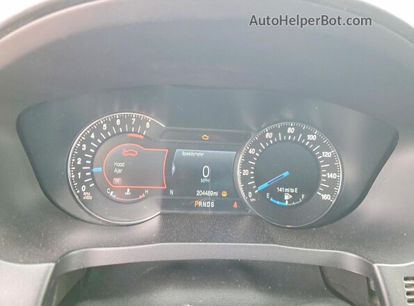 1FM5K8HT6HGD17423 2017 FORD EXPLORER Серебряный Вид щитка приборов