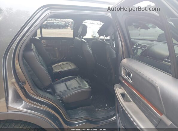 1FM5K8HT6JGB85589 2018 FORD EXPLORER Серый Вид наклейки с VIN-кодом