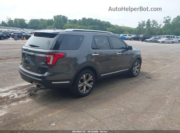 1FM5K8HT6JGB85589 2018 FORD EXPLORER Серый Задняя правая четверть