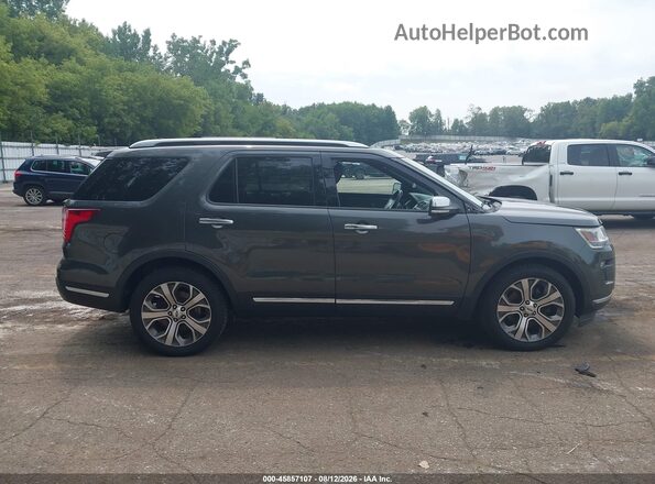 1FM5K8HT6JGB85589 2018 FORD EXPLORER Серый Вид задней части салона