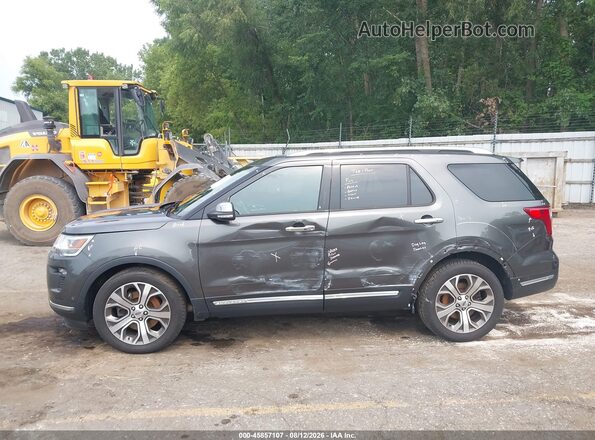 1FM5K8HT6JGB85589 2018 FORD EXPLORER Серый Панорамный вид салона 360°