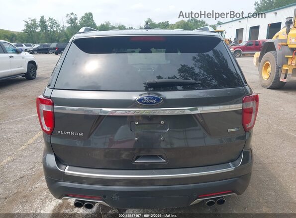 1FM5K8HT6JGB85589 2018 FORD EXPLORER Серый 