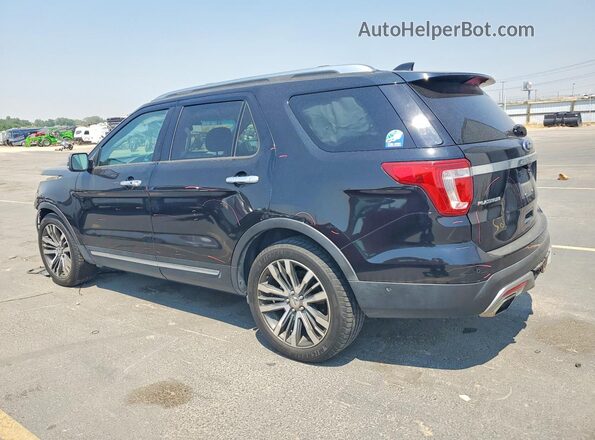 1FM5K8HT8GGB78393 2016 FORD EXPLORER Black Trasero izquierdo