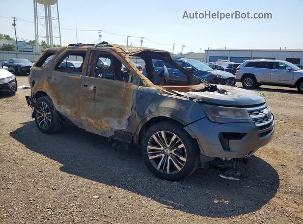 1FM5K8HT8GGC31545 2016 FORD EXPLORER Пожар Передняя правая четверть