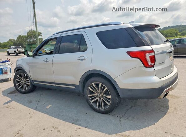 1FM5K8HT8HGC51523 2017 FORD EXPLORER Silver Rear left