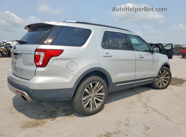 1FM5K8HT8HGC51523 2017 FORD EXPLORER Silver Rear right