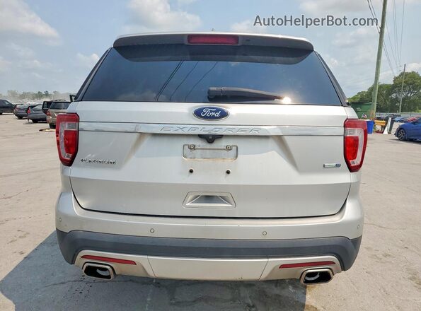 1FM5K8HT8HGC51523 2017 FORD EXPLORER Silver Rear view