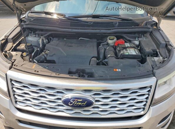 1FM5K8HT8HGC51523 2017 FORD EXPLORER Silver Engine compartment view