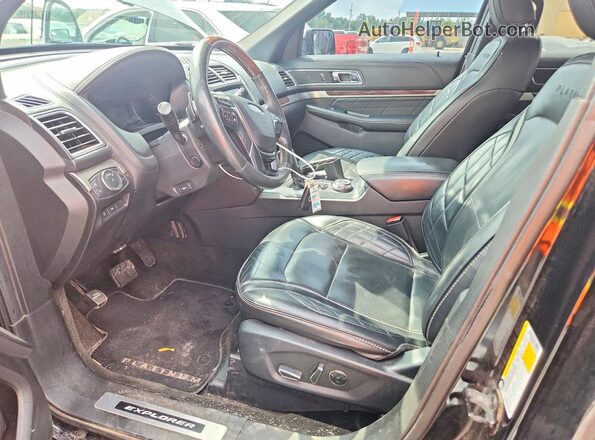 1FM5K8HT8JGA79998 2018 FORD EXPLORER Black Vista interior delantera