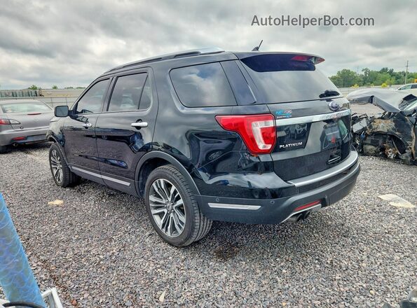1FM5K8HT8JGA79998 2018 FORD EXPLORER Black Trasero izquierdo