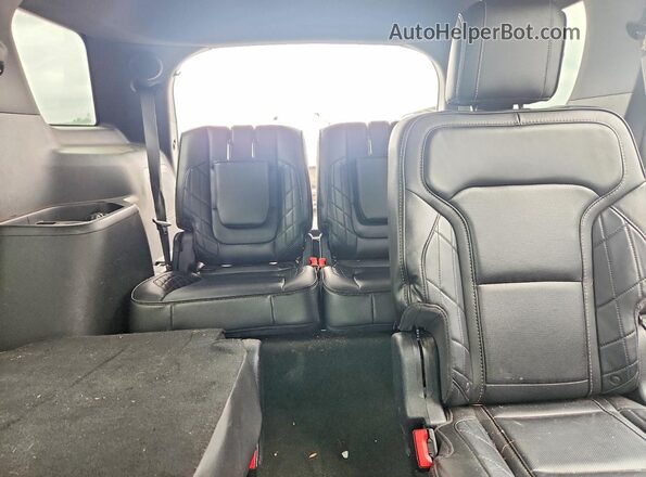 1FM5K8HT8JGA79998 2018 FORD EXPLORER Black Vista de los asientos traseros