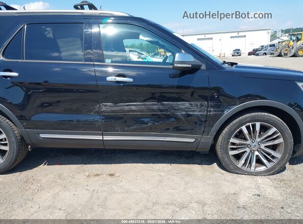 1FM5K8HT8JGC02182 2018 FORD EXPLORER Black Vista frontal