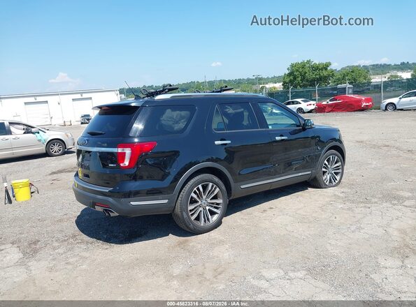1FM5K8HT8JGC02182 2018 FORD EXPLORER Black Trasero derecho
