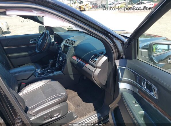 1FM5K8HT8JGC02182 2018 FORD EXPLORER Black Vista interior delantera