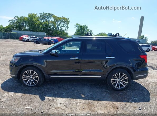 1FM5K8HT8JGC02182 2018 FORD EXPLORER Black Vista interior de 360 grados