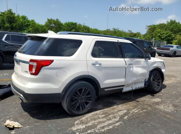 1FM5K8HT9HGC18515 2017 FORD EXPLORER White Հետևի աջ
