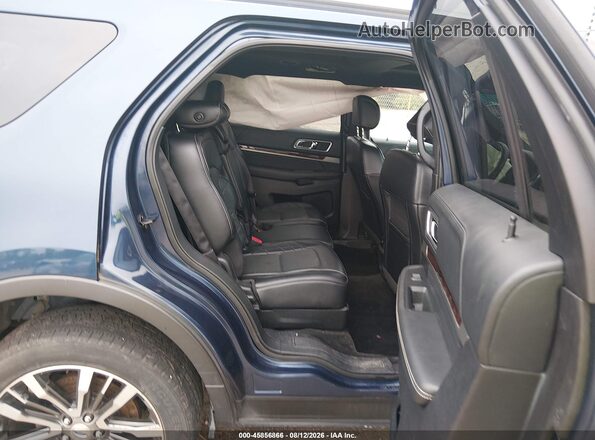 1FM5K8HTXGGD33252 2016 FORD EXPLORER Blue VIN კოდის სტიკერის ხედი