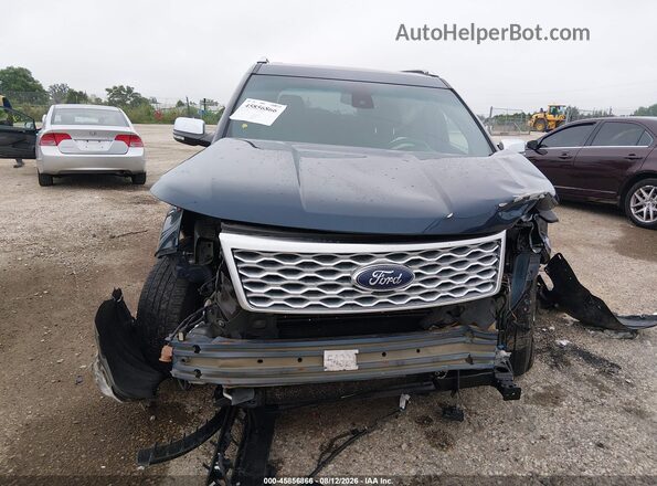 1FM5K8HTXGGD33252 2016 FORD EXPLORER Blue უკანა სალონის ხედი