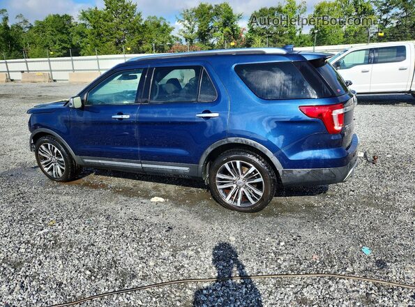 1FM5K8HTXHGA55759 2017 FORD EXPLORER Blue Հետևի ձախ