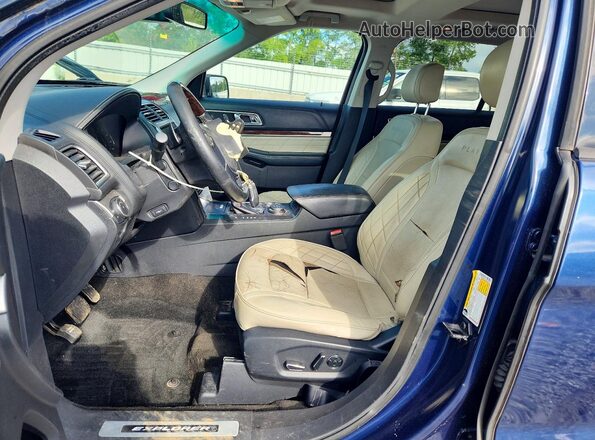 1FM5K8HTXHGA55759 2017 FORD EXPLORER Blue Սալոնի դիմացի տեսք