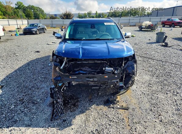 1FM5K8HTXHGA55759 2017 FORD EXPLORER Blue Դիմացի տեսք
